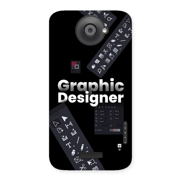 Graphic Designer Tools Back Case for One X