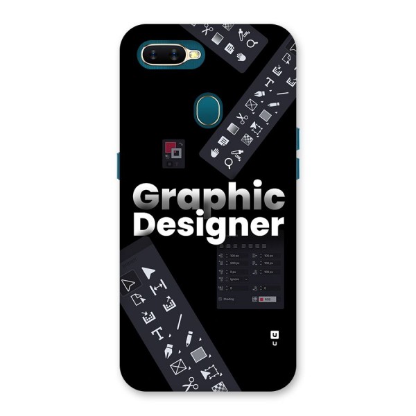 Graphic Designer Tools Back Case for Oppo A12s