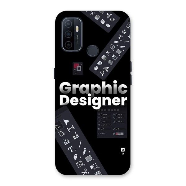 Graphic Designer Tools Back Case for Oppo A32