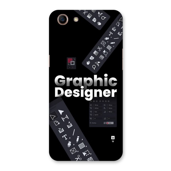 Graphic Designer Tools Back Case for Oppo A83 (2018)