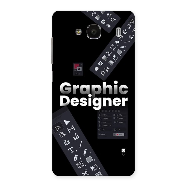 Graphic Designer Tools Back Case for Redmi 2s