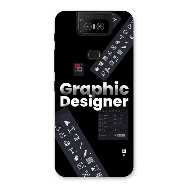 Graphic Designer Tools Back Case for Zenfone 6z