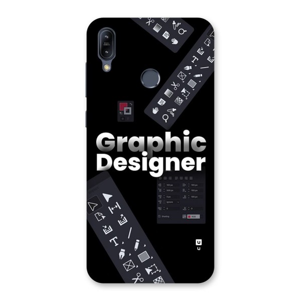Graphic Designer Tools Back Case for Zenfone Max M2