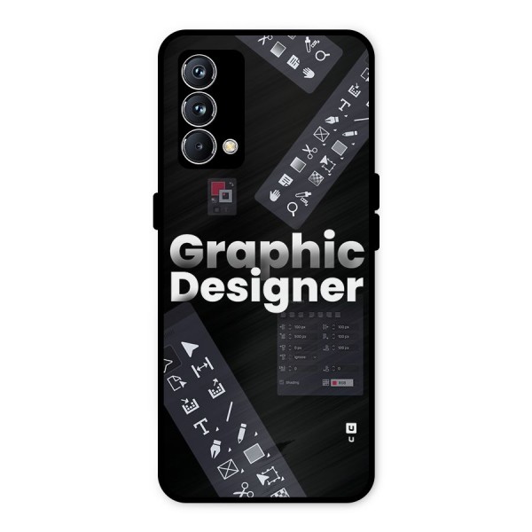 Graphic Designer Tools Metal Back Case for Realme GT Master Edition