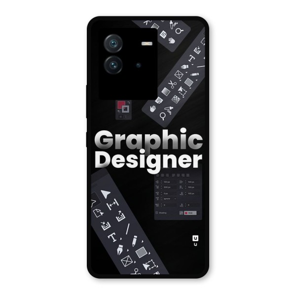 Graphic Designer Tools Metal Back Case for iQOO Neo 6 5G