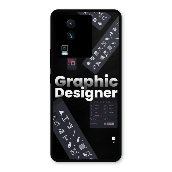 Graphic Designer Tools Metal Back Case for iQOO Neo 7 Pro