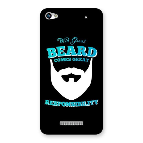 Great Beard Back Case for Micromax Hue 2