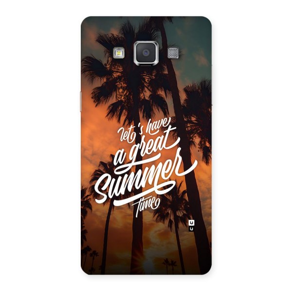 Great Summer Back Case for Galaxy Grand 3