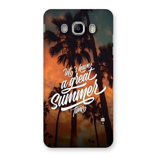 Great Summer Back Case for Galaxy J5 2016