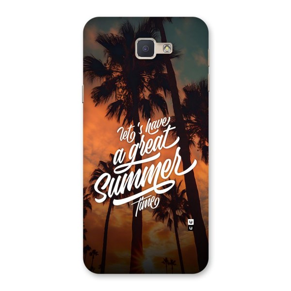 Great Summer Back Case for Galaxy J5 Prime