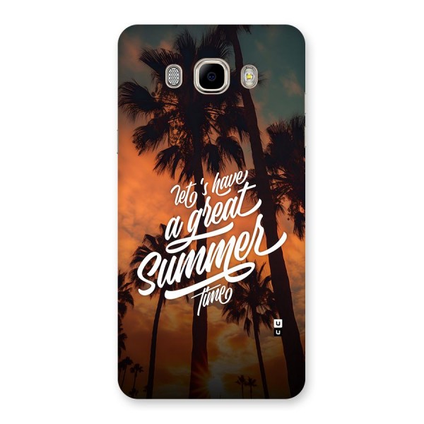 Great Summer Back Case for Galaxy J7 2016