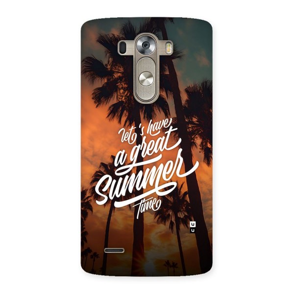 Great Summer Back Case for LG G3