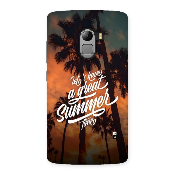 Great Summer Back Case for Lenovo K4 Note