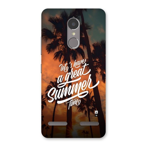 Great Summer Back Case for Lenovo K6 Power