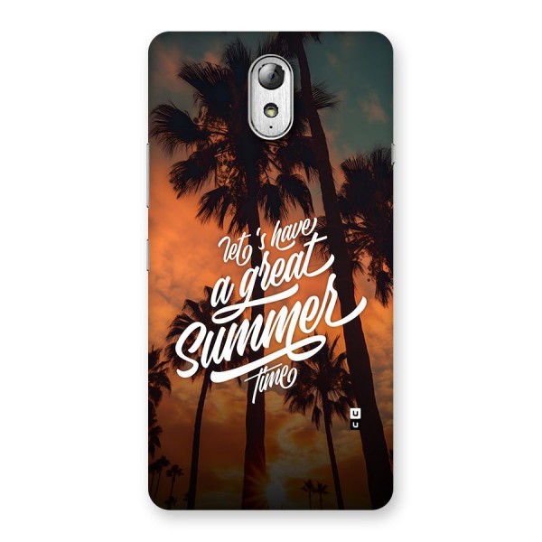 Great Summer Back Case for Lenovo Vibe P1M