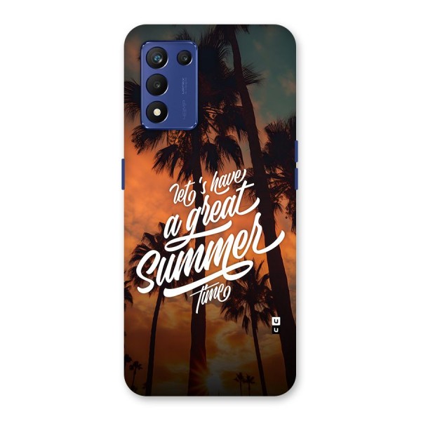 Great Summer Back Case for Realme 9 5G Speed