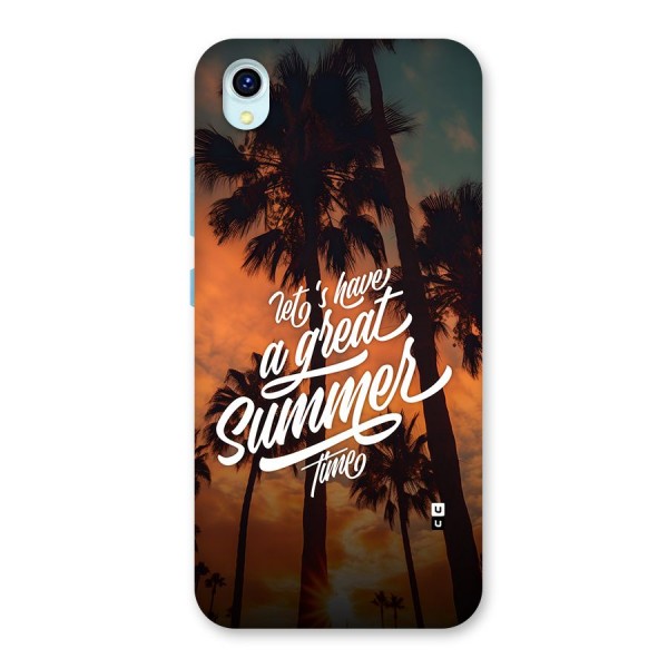 Great Summer Back Case for Vivo Y1s