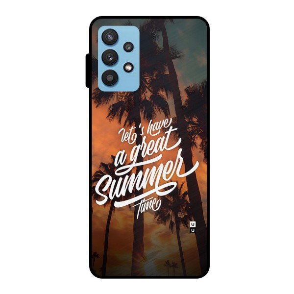 Great Summer Metal Back Case for Galaxy M32 5G