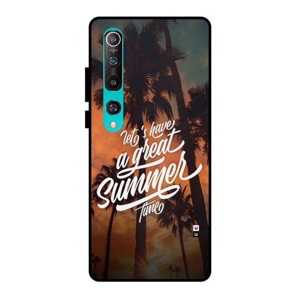Great Summer Metal Back Case for Mi 10