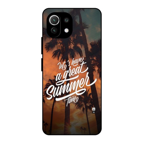 Great Summer Metal Back Case for Mi 11 Lite
