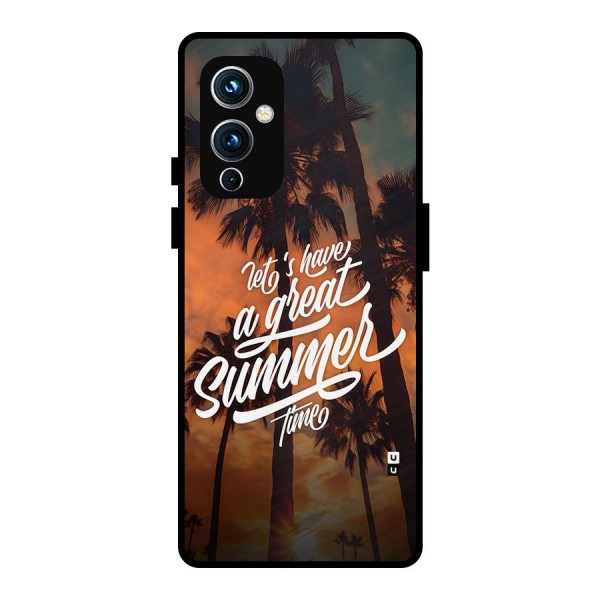 Great Summer Metal Back Case for OnePlus 9