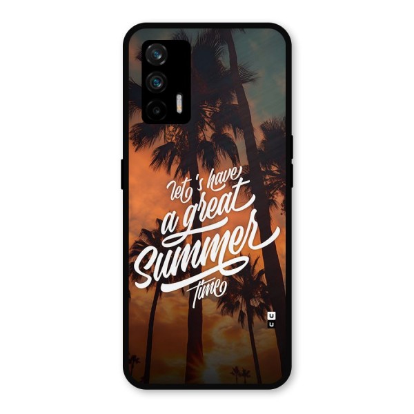 Great Summer Metal Back Case for Realme X7 Max
