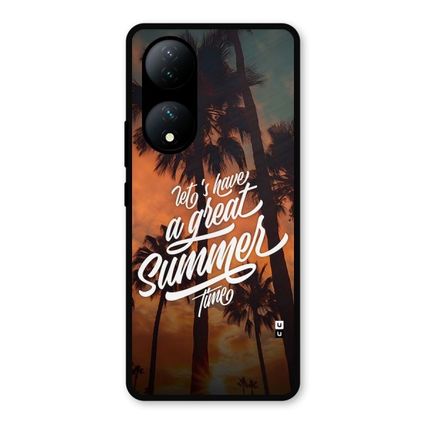 Great Summer Metal Back Case for Vivo T2