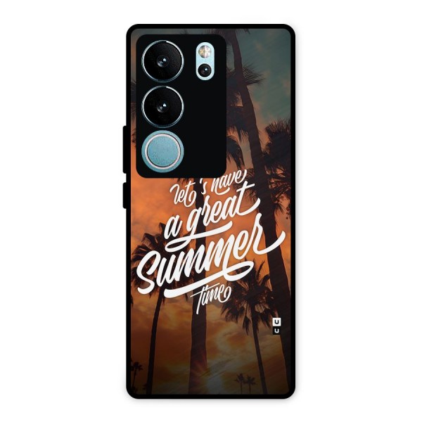 Great Summer Metal Back Case for Vivo V29