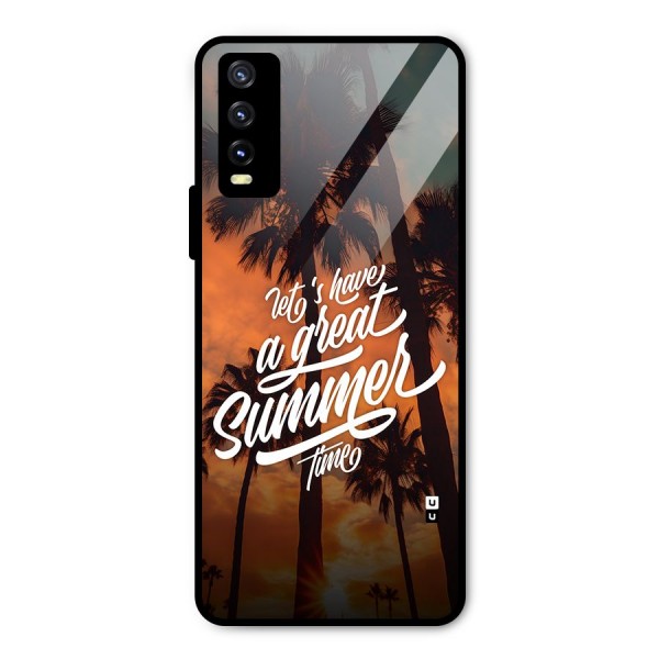 Great Summer Metal Back Case for Vivo Y20i