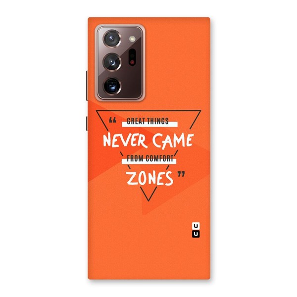 Great Things Comfort Zones Back Case for Galaxy Note 20 Ultra