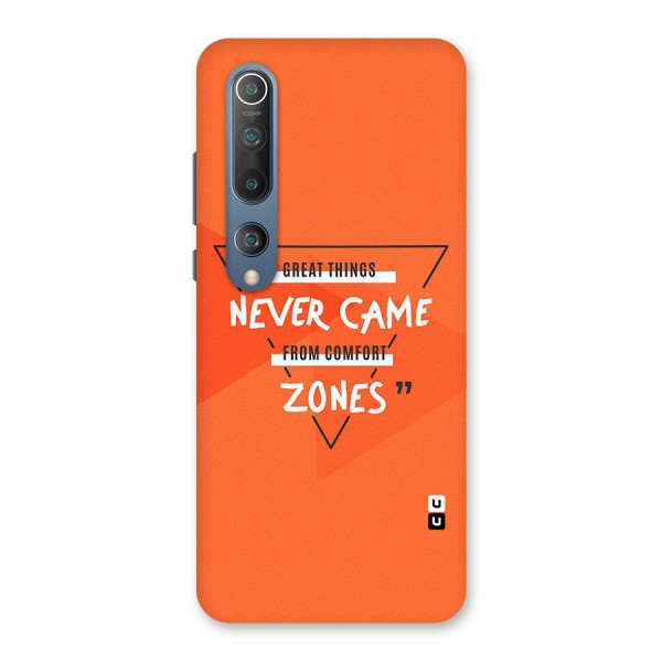 Great Things Comfort Zones Back Case for Mi 10
