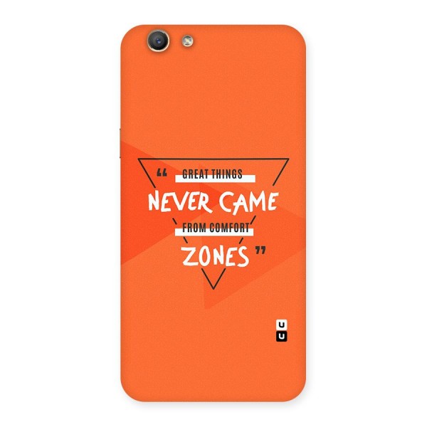 Great Things Comfort Zones Back Case for Oppo A59