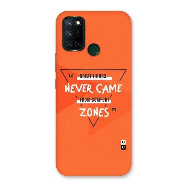 Great Things Comfort Zones Back Case for Realme 7i