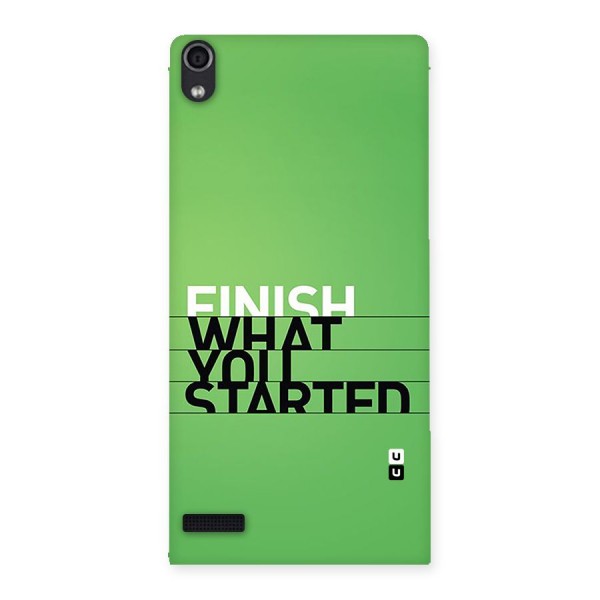 Green Finish Back Case for Ascend P6