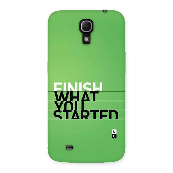 Green Finish Back Case for Galaxy Mega 6.3