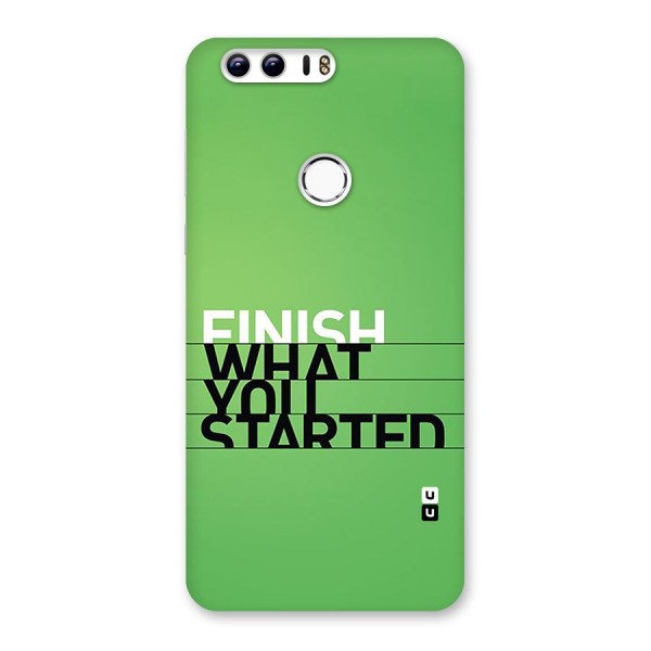 Green Finish Back Case for Honor 8