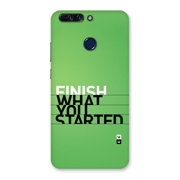 Green Finish Back Case for Honor 8 Pro