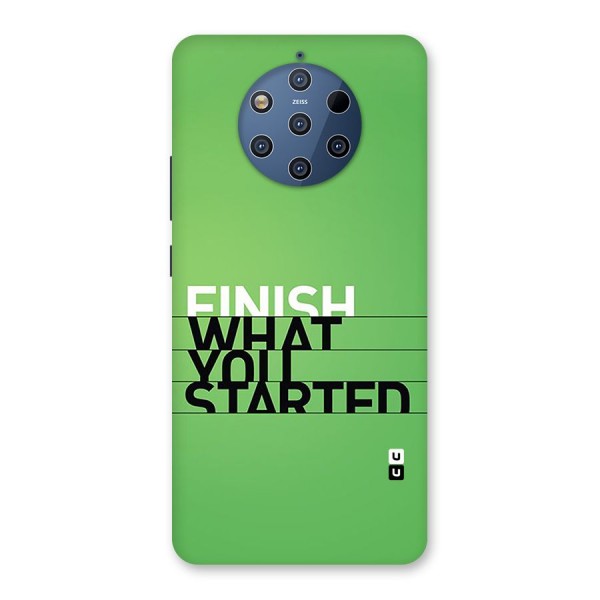 Green Finish Back Case for Nokia 9 PureView