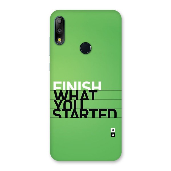 Green Finish Back Case for Zenfone Max Pro M2
