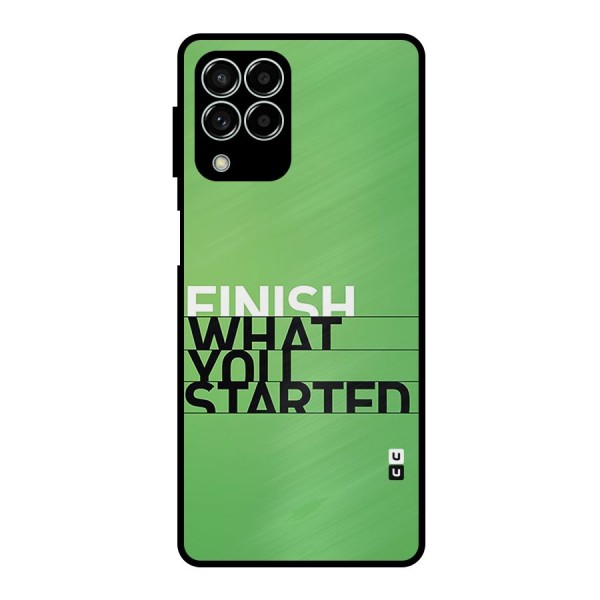 Green Finish Metal Back Case for Galaxy M33