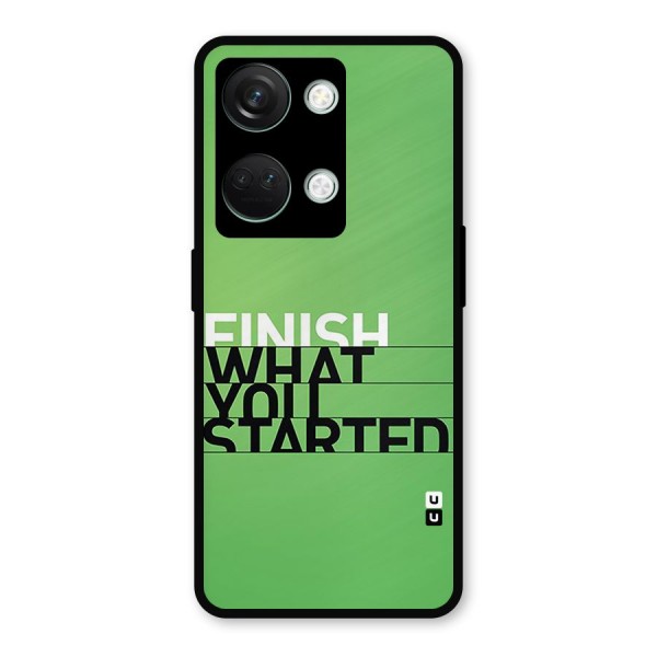 Green Finish Metal Back Case for OnePlus Nord 3