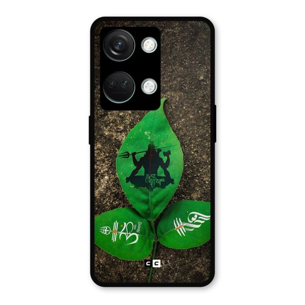 Green Leaf Shiva Metal Back Case for OnePlus Nord 3