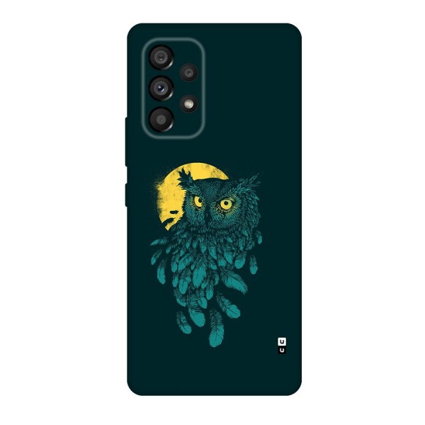 Green Owl Back Case for Galaxy A53 5G