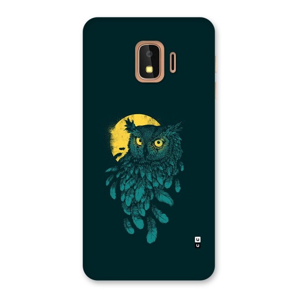Green Owl Back Case for Galaxy J2 Core