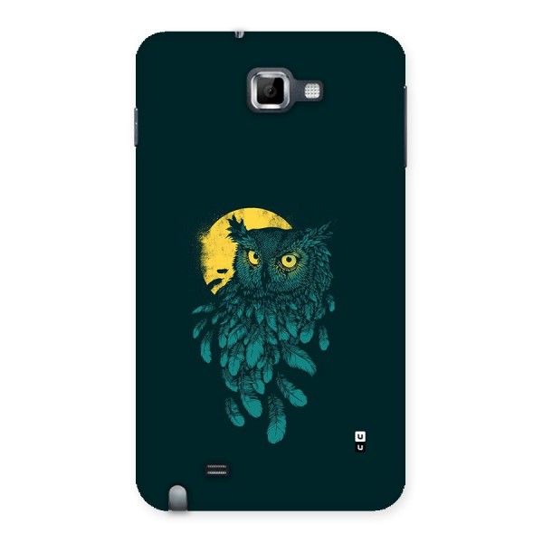 Green Owl Back Case for Galaxy Note