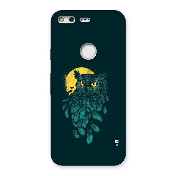 Green Owl Back Case for Google Pixel XL