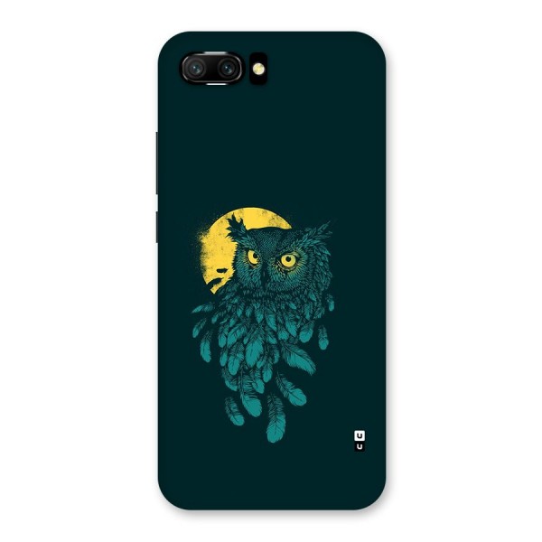 Green Owl Back Case for Honor 10