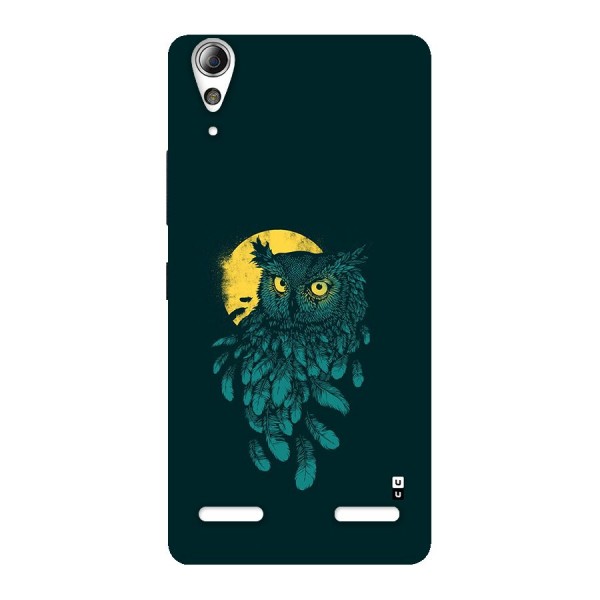Green Owl Back Case for Lenovo A6000