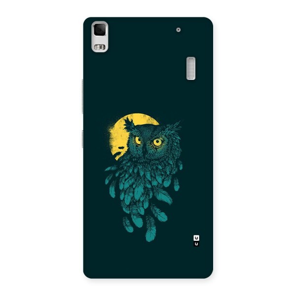 Green Owl Back Case for Lenovo K3 Note