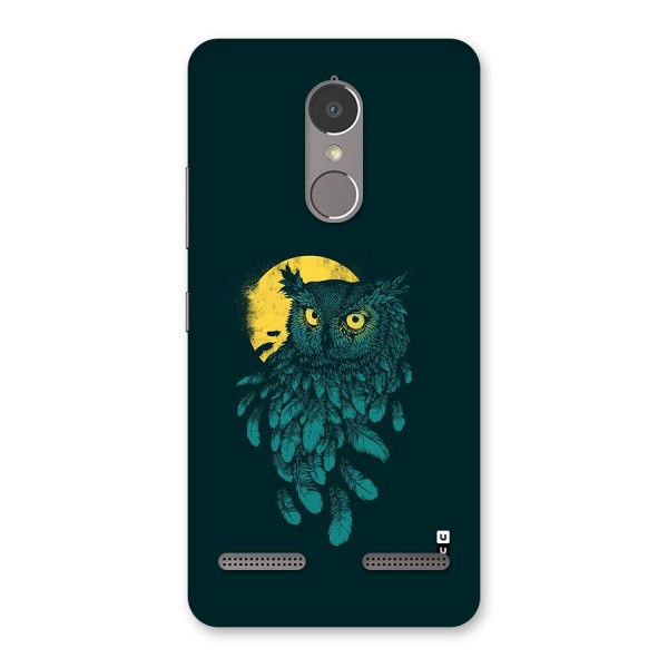 Green Owl Back Case for Lenovo K6 Power